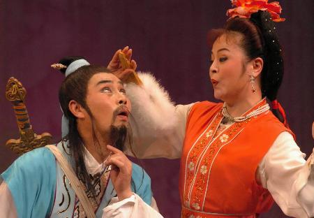  黄梅戏《戏牡丹》-黄梅戏经典传统剧目介绍戏曲知识